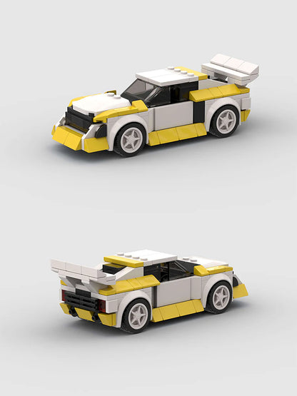 Audi Sport Quattro S1 Custom Car MOC