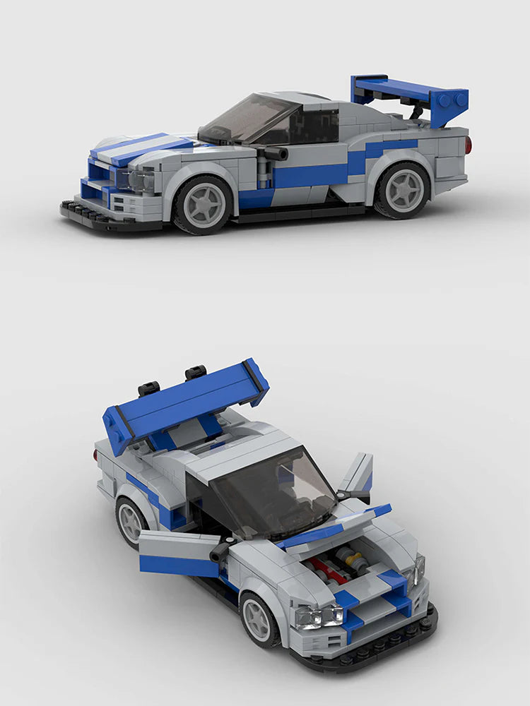 Nissan Skyline R34 Car MOC