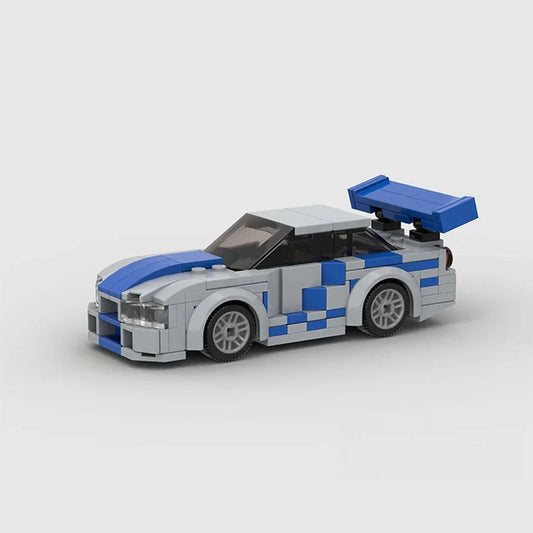 Nissan Skyline R34 GT-R Custom Car MOC