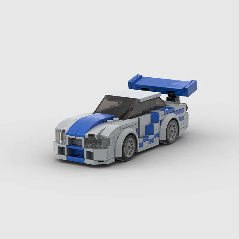 Nissan Skyline R34 GT-R Custom Car MOC