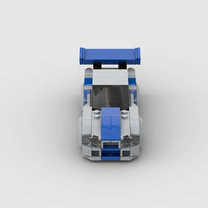 Nissan Skyline R34 GT-R Custom Car MOC
