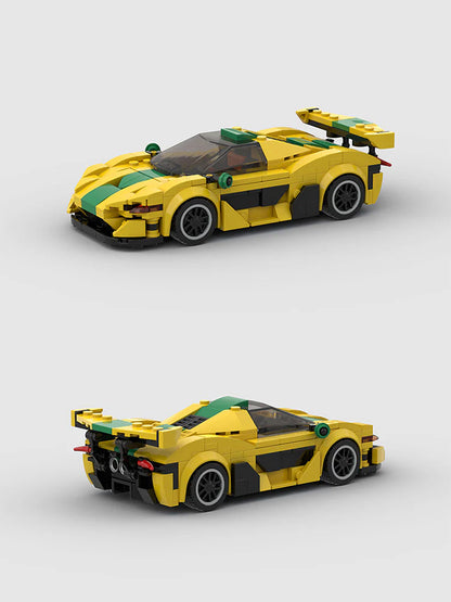 McLaren P1 GTR Custom Car MOC