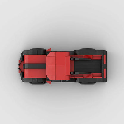 Ford F-100 Pickup Truck Custom Car MOC