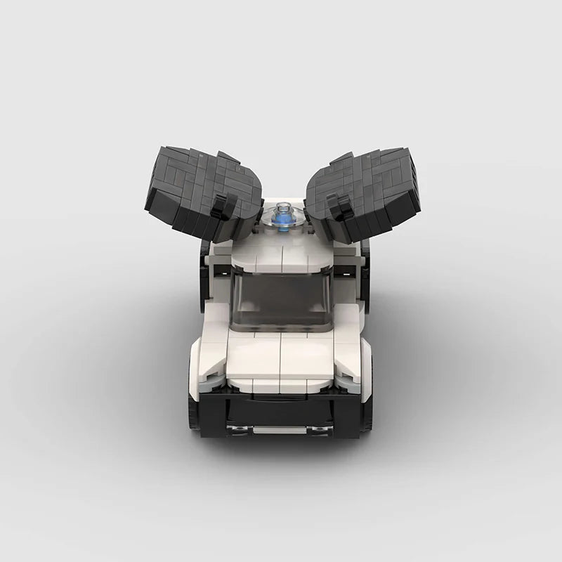 City Police Car Custom Car MOC