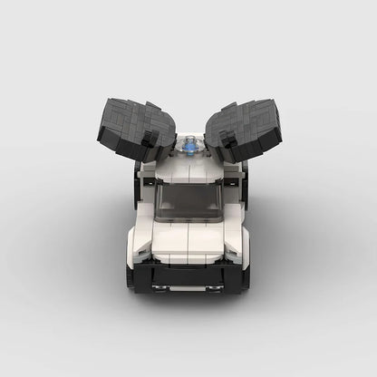 City Police Car Custom Car MOC