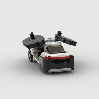 City Police Car Custom Car MOC