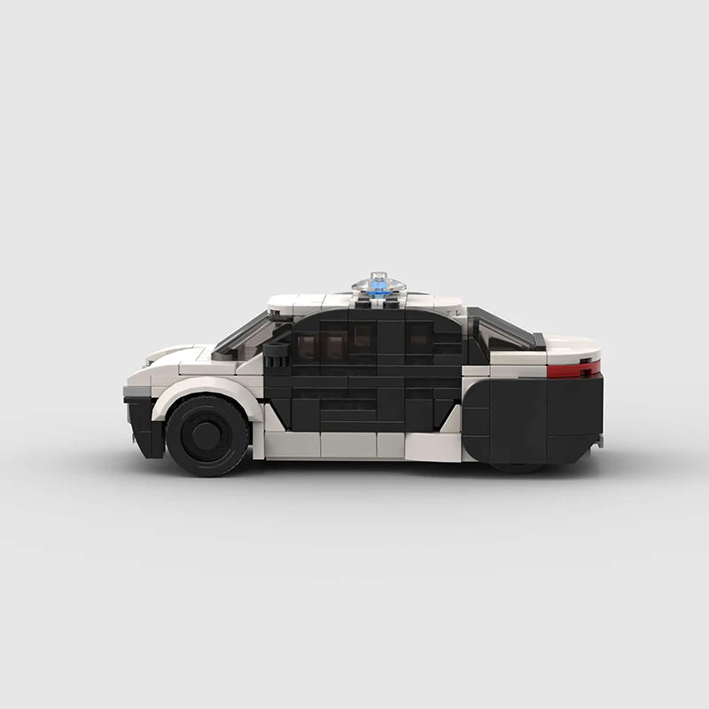 City Police Car Custom Car MOC