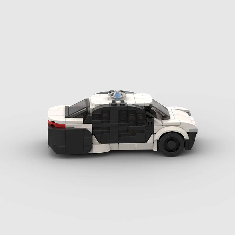 City Police Car Custom Car MOC