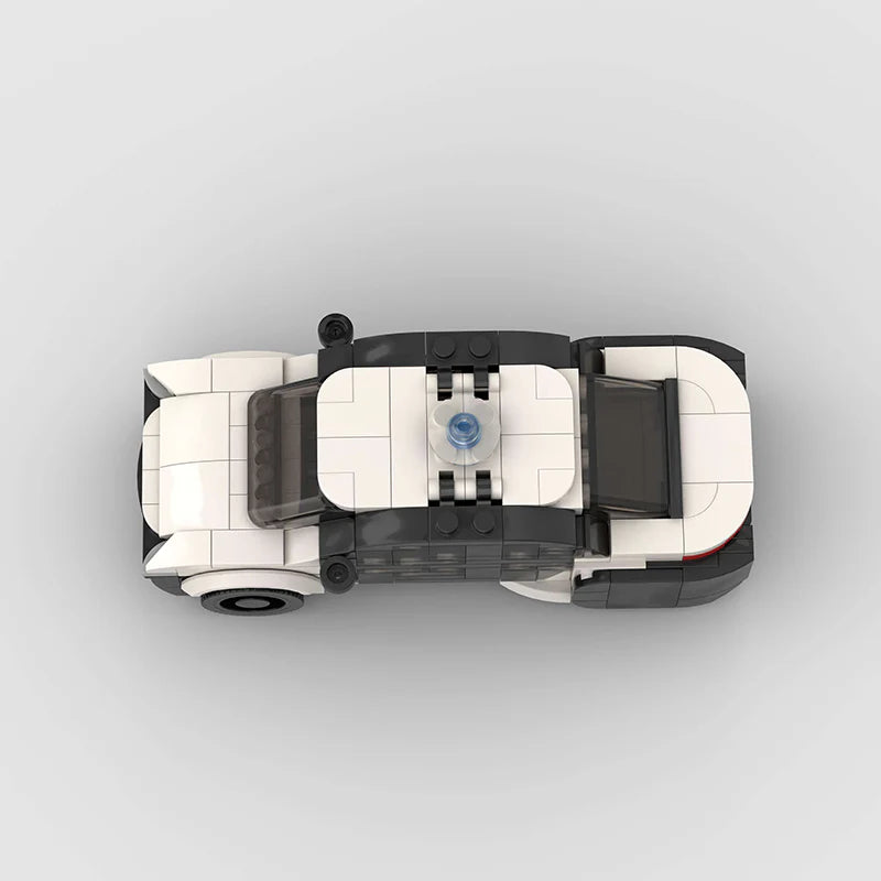 City Police Car Custom Car MOC