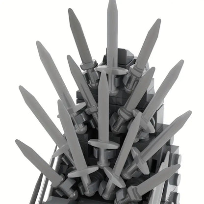 Game of Thrones Iron Throne MOC Build