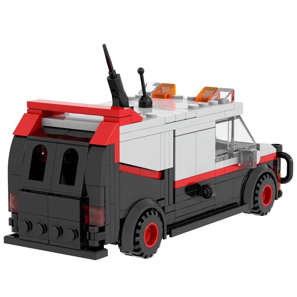 The A-Team GMC Vandura Van Custom MOC