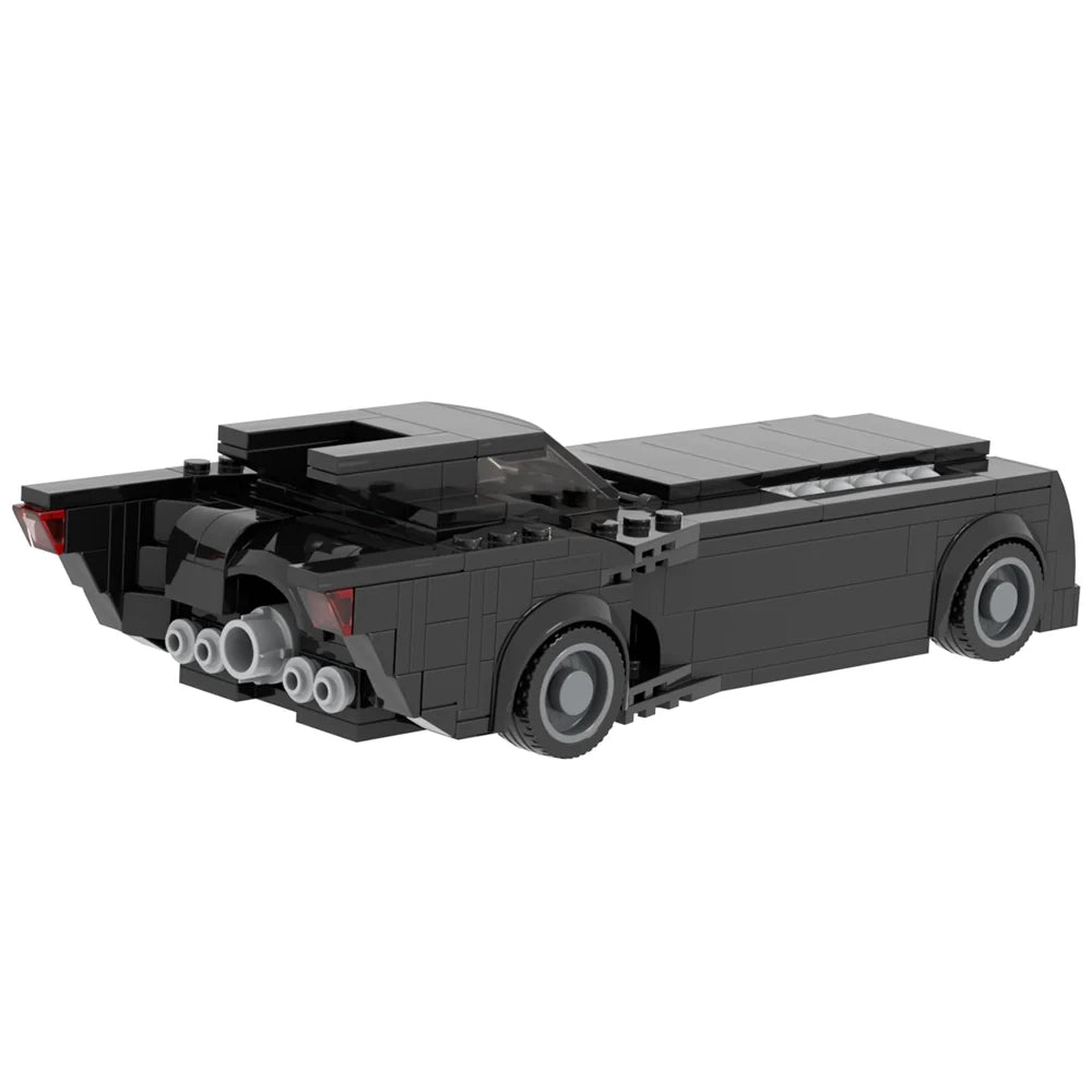 Batman Batmobile (BTAS) Custom DC Superhero MOC