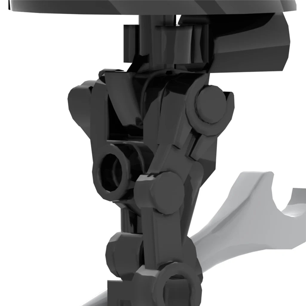 6 x DUM-series Pit Droid (Black) custom Star Wars Minifigure