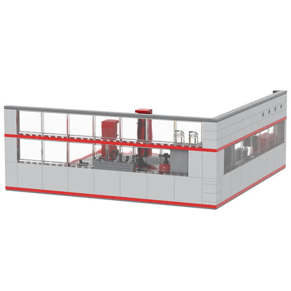 Car Repair Garage Custom MOC