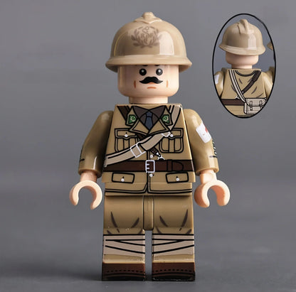 WW2 French Army Medic Soldier Custom Minifigure