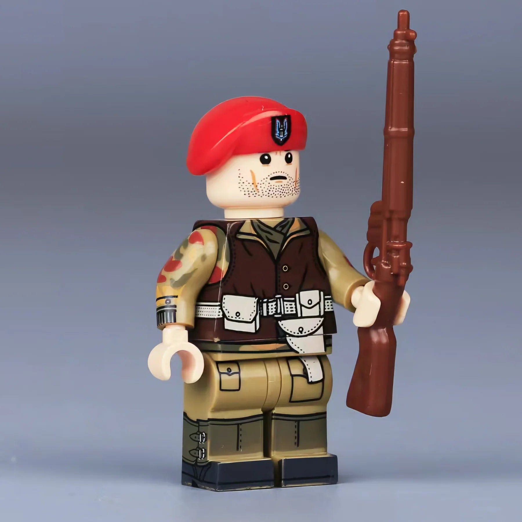 WW2 British Airborne Parachute Regiment Riflemen Custom Military Minifigure