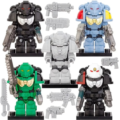 Space Marine Warhammer 40K Bundle Minifigures