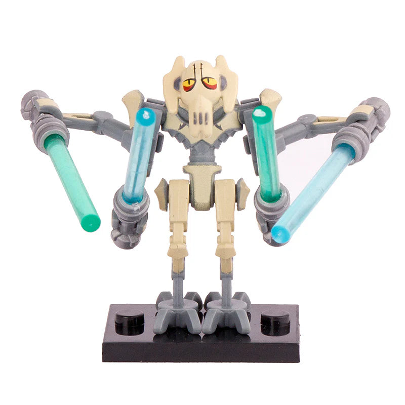 General Grievous Clone Wars custom Star Wars Minifigure with Lightsabers