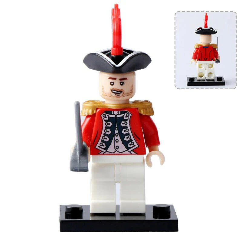 American Revolutionary War Soldiers Bundle Minifigure
