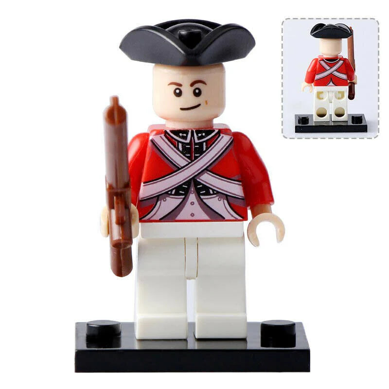 American Revolutionary War Soldiers Bundle Minifigure