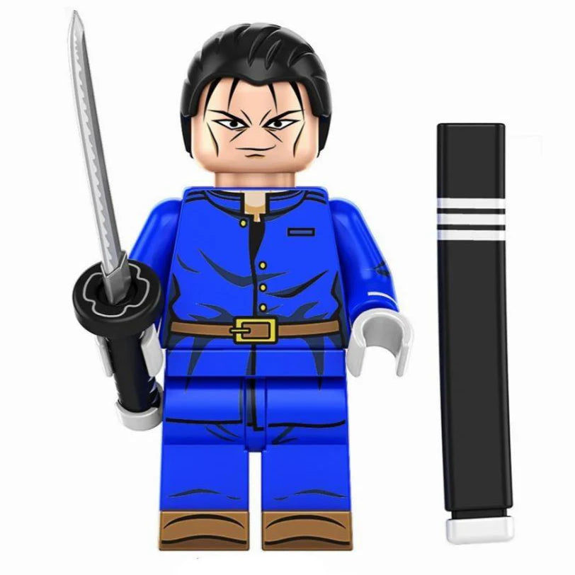 Saito Hajime Custom Rurouni Kenshin Anime Minifigure