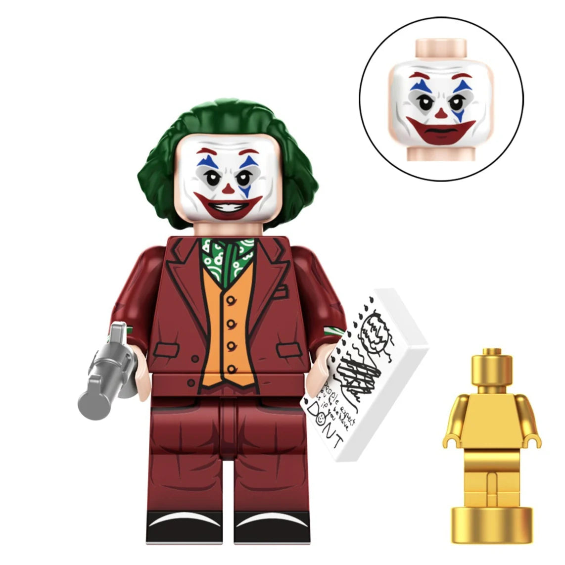 Joker (Folie Deux) Custom DC Supervillain Minifigure