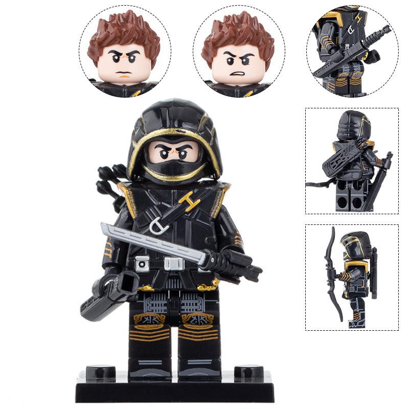 Hawkeye Clint Barton Custom Marvel Superhero Minifigure