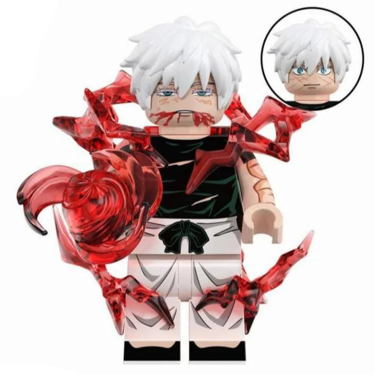 Gojo Satoru from Jujutsu Kaisen Custom Anime Minifigure