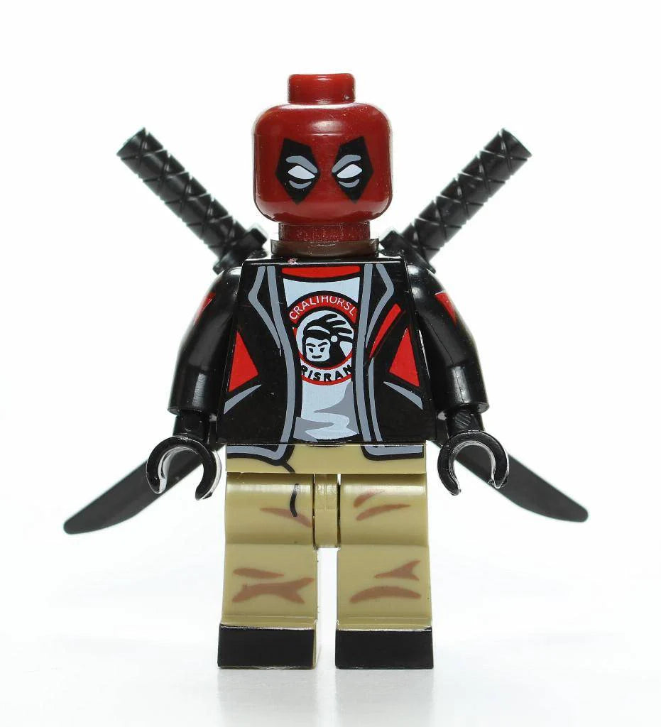 Deadpool Casual Custom Marvel Superhero Minifigure