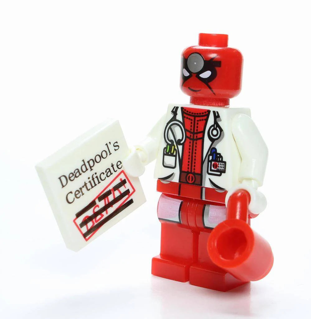 Doctor Deadpool Custom Marvel Minifigure