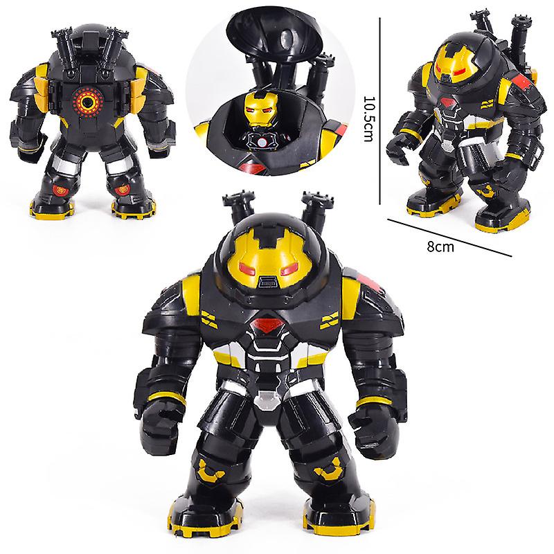 Iron Man Black and Gold Hulkbuster Marvel Superhero Minifigure