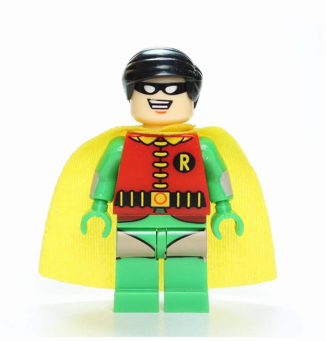Robin Classic TV series custom DC Comics Superhero Minifigure