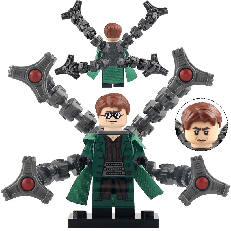 Dr. Otto Octavius from Spider-Man Custom Marvel Villain Minifigure