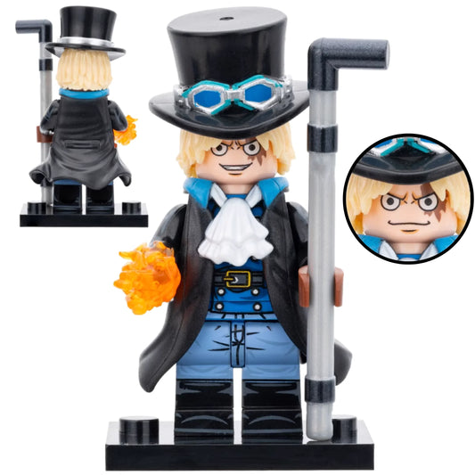 Sabo Custom One Piece Anime Minifigure