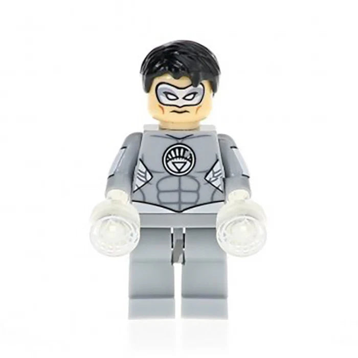 White Lantern Batman Custom DC Comics Superhero Minifigure