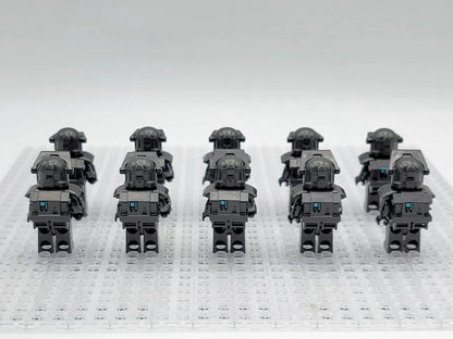10 x Omega Squad Clone Commando custom Star Wars Minifigure