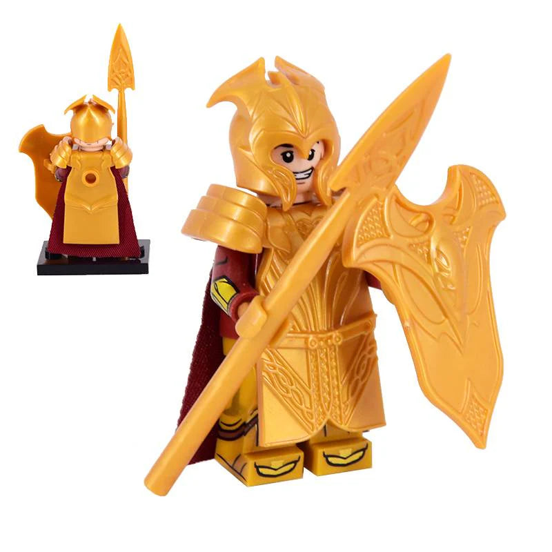 Mirkwood Elven Warrior Spear custom Lord of the Rings Minifigure