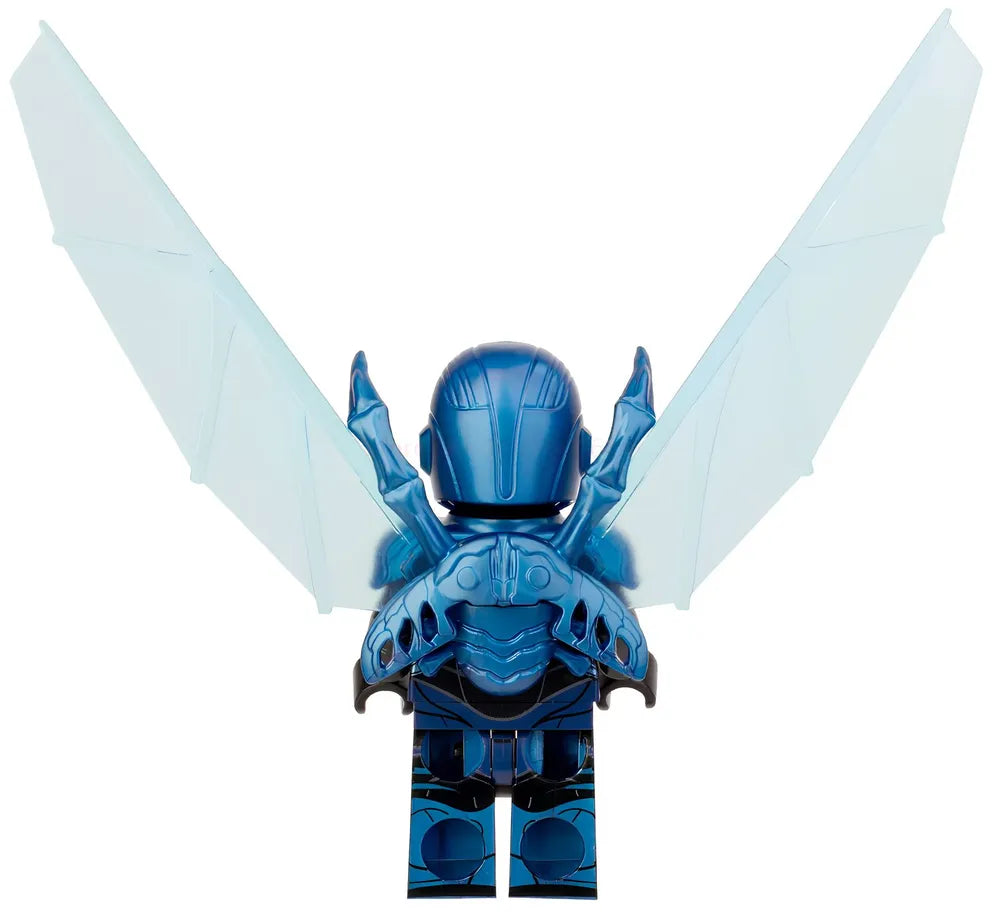 Blue Beetle Custom DC Comics Superhero Minifigure