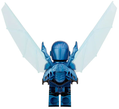 Blue Beetle Custom DC Comics Superhero Minifigure