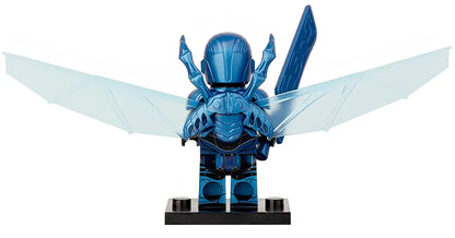 Blue Beetle Custom DC Comics Superhero Minifigure