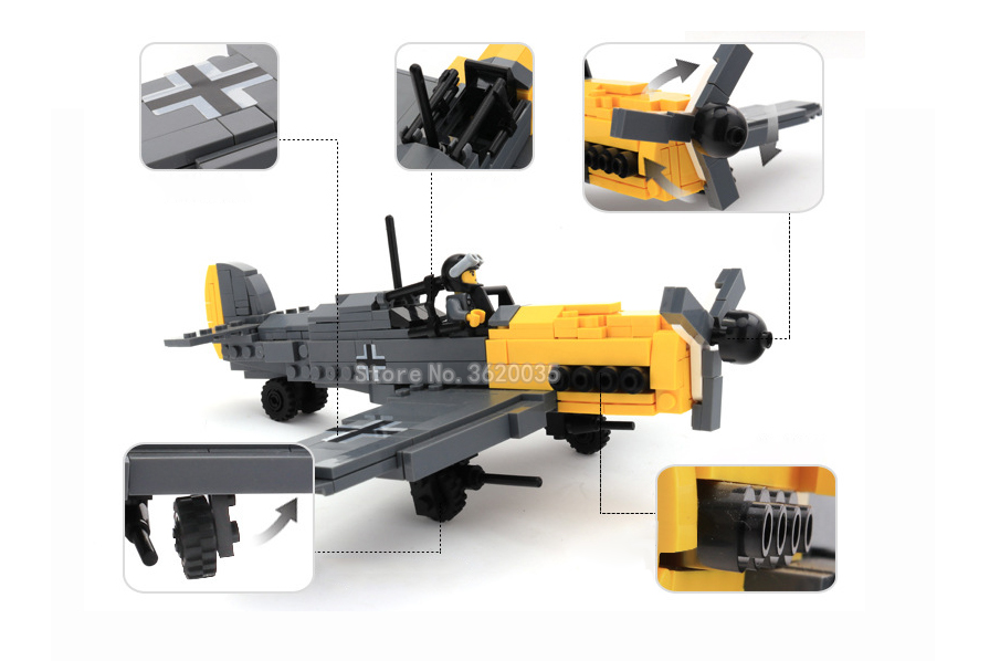 WW2 German BF-109 Fighter Plane2
