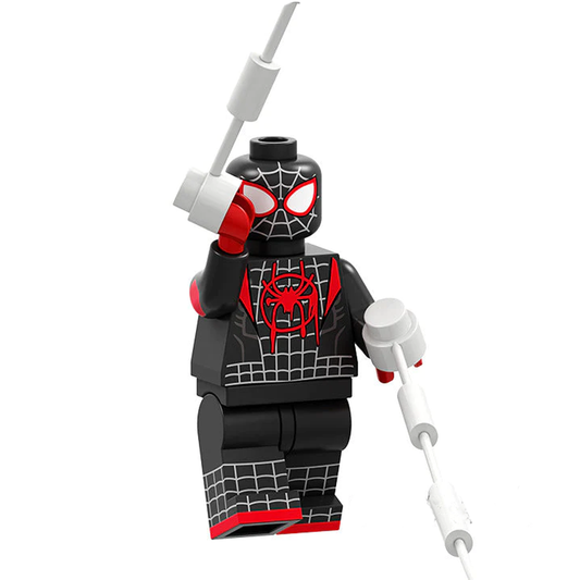 Spider-Man Miles Morales Custom Marvel Superhero Minifigure1
