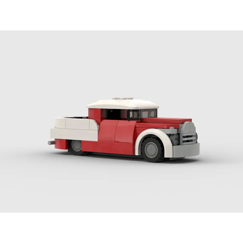 Vintage Pickup Truck Custom Car MOC1