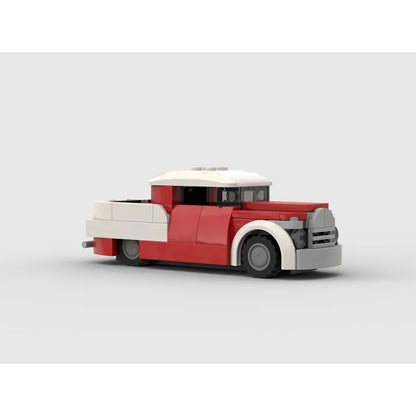 Vintage Pickup Truck Custom Car MOC1