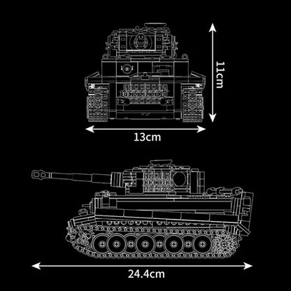 Tiger Heavy Tank Building Set4