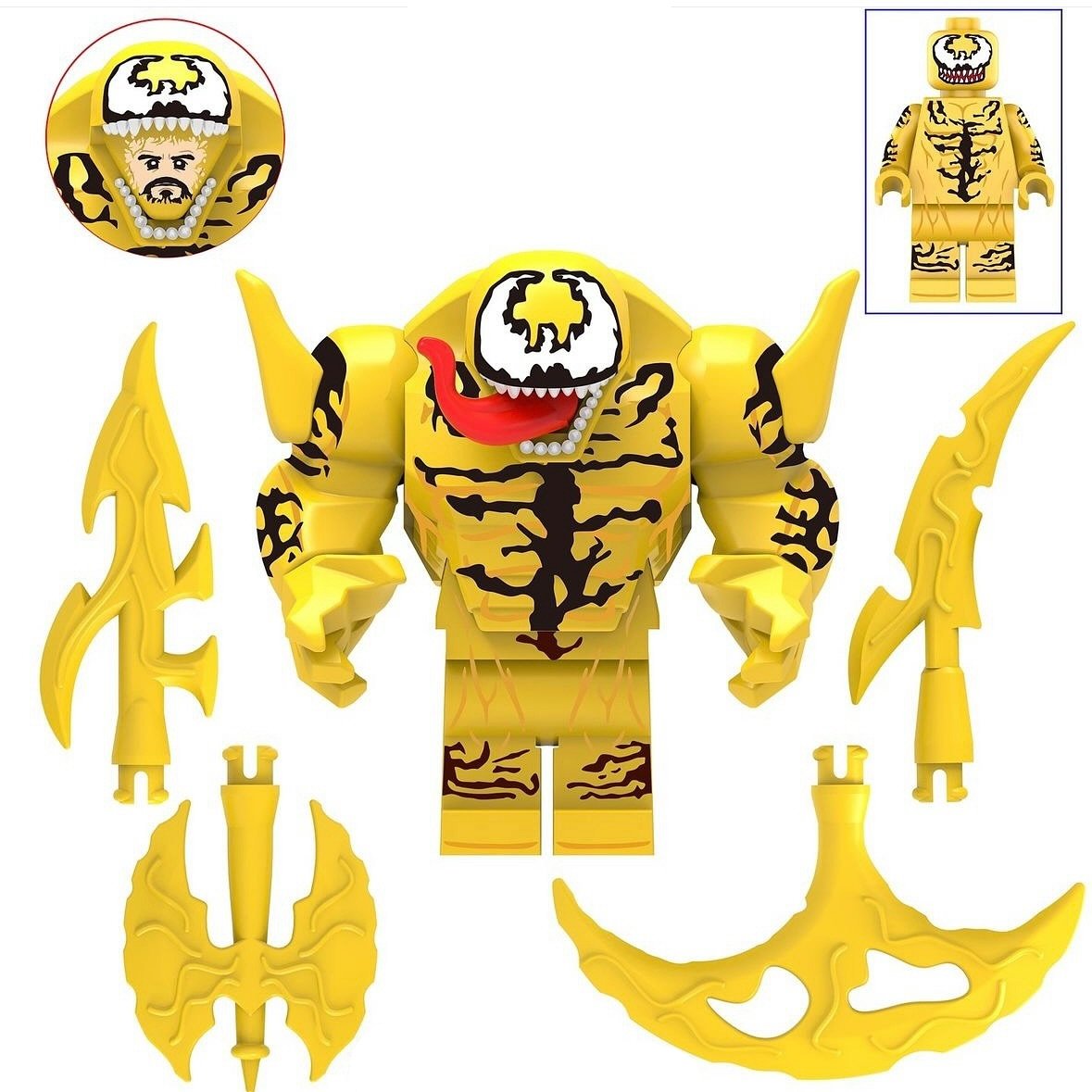 Phage Venom Custom Marvel Superhero Minifigure1