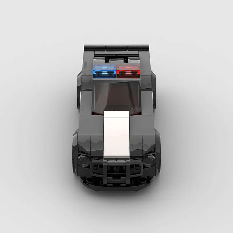 Police Patrol Car Custom Car MOC2