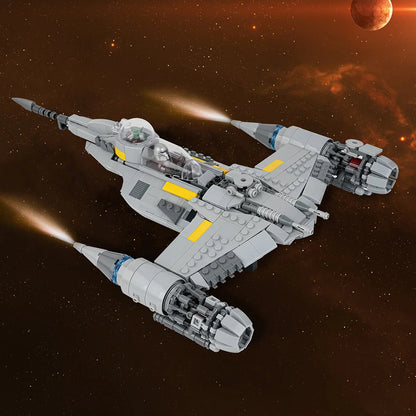 Mandalorian N-1 Fighter Jet Custom Star Wars MOC1