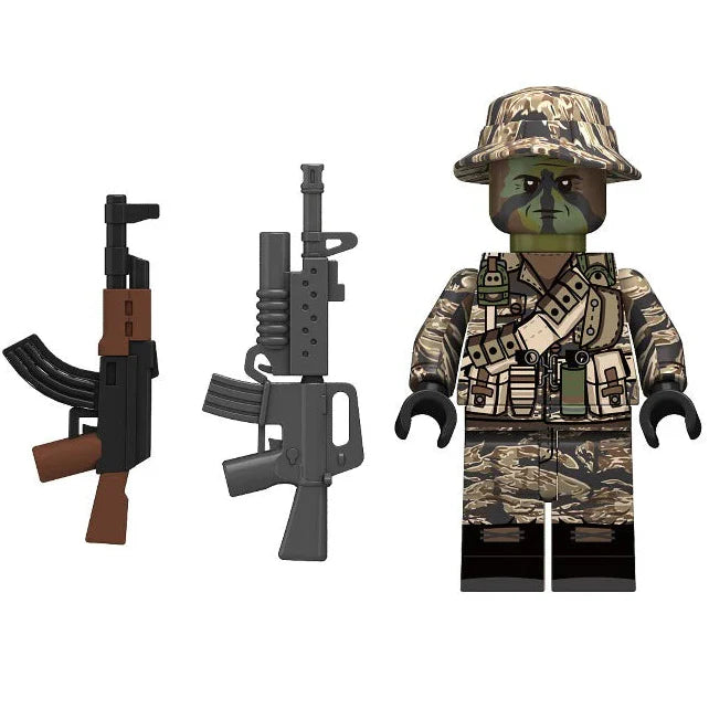 Vietnam Grunt From Vietnamese infantry Custom Minifigure1
