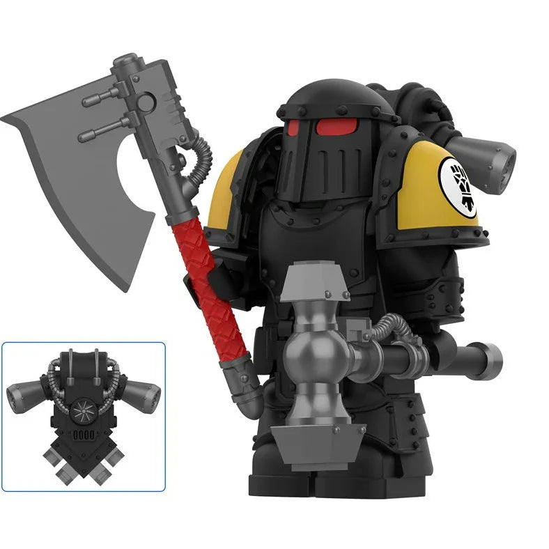 Imperial Fists Veteran From Warhammer 40K Minifigure1